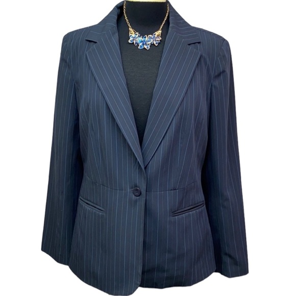 East 5th Pinstriped Blazer - Picture 1 of 4